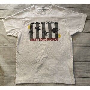 Abbey Road Studios Shirt I Walked The Crossing The Beatles Band Tee medium